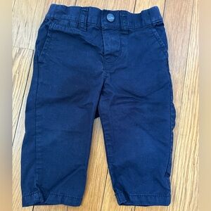 Baby Gap Navy cotton dress pants 6-12 month